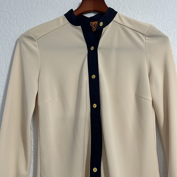 Tory Burch Button Front Blouse Top - Picture 2 of 16